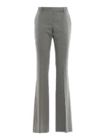 Pantaloni svasati in lana