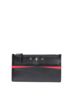 Portacarte con borchie