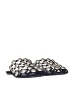 Sandalo con borchie argentate