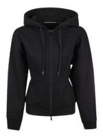 Felpa sfiancata in cotone