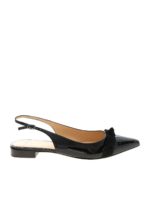 Sling back a punta Fina nere