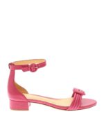 Sandali Vicky in pelle fucsia