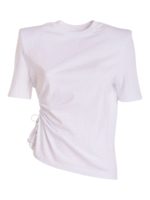 T-shirt con spalline