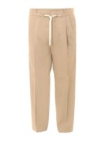 Pantaloni in twill di cotone