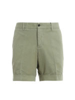 Shorts in twill di cotone