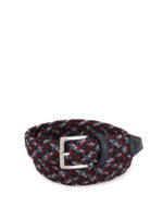 Cintura elastica intrecciata multicolor