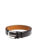 Cintura in pelle testa di moro