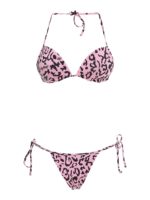 Bikini con motivo leopardato