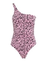 Costume intero con motivo leopardato