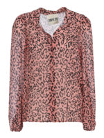 Camicia con stampa leopardata