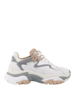 Sneakers Addict grigie e rosa