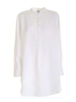 Blusa long fit bianca