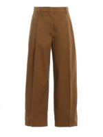 Pantalone in gabardine di cotone
