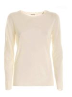 Pullover in lana color crema
