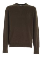 Pullover verde in lana