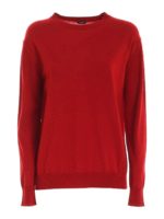 Pullover in lana rossa