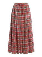 Gonna lunga madras in cotone