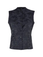 Camicia jacquard blu