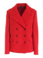 Caban doppiopetto rosso