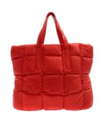 Borsa trapuntata rossa