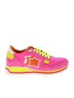 Sneakers Shaka fucsia e giallo fluo