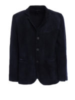 Giacca in lana vergine sfumata