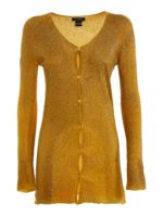 Cardigan in misto cashmere lame