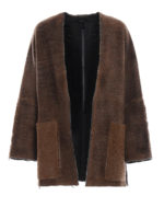 Giacca aperta stile kimono punto stuoia