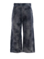 Pantaloni culotte in cotone e canapa