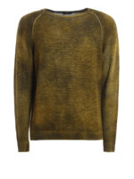 Girocollo in misto cashmere e seta