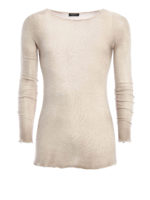 Girocollo lungo in cashmere e seta