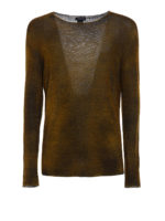 Maglia reversibile cashmere e seta