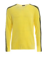 Pull in cashmere giallo fluo