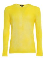 Maglione tinto a mano in cachemire