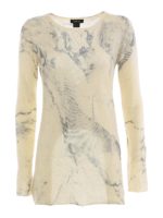Pull in cashmere effetto marmo