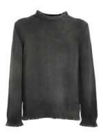 Maglione in lana merinos e seta