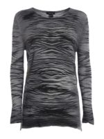 Pull con motivo zebrato