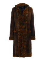 Cappotto in maglia inserti boucle