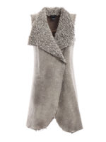 Gilet con interno in punto pelliccia