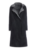 Cappotto oversize reversibile