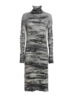 Abito con motivo zebrato