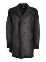 Cappotto doppiopetto ombreggiato