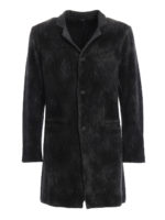 Cappotto in lana punto stuoia