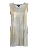 Canotta in jersey di lino laminato