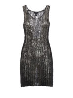 Canotta in cotone a punto rete laminato