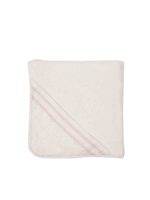 Accappatoio in spugna sui toni del rosa