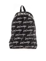 Zaino Wheel logo Scribble stampato nero