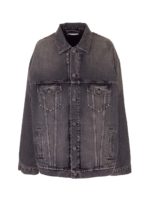 Giubbino in denim Notre Dame nero