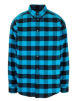 Camicia Check azzurra e nera