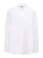 Camicia con logo lettering a contrasto